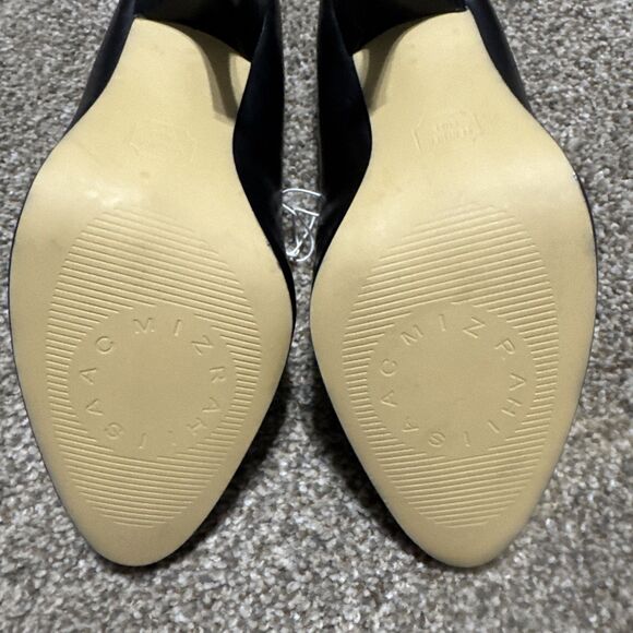 Isaac-Mizrahi Riley Women's Black 7.5 Heels Pumps Glamour Vintage 2000's New - Picture 10 of 12